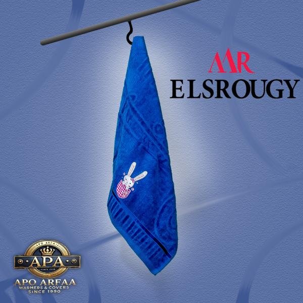 مناشف حمام فاخرة من القطن الناعم شكل كرتوني